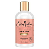 Shea Moisture Curl & Style Milk Coconut & Hibiscus with Silk Protein & Neem Oil for Thick, Defined, Curly Hair Fair Trade, Sulfate-Free 8 oz (Pack of 12)