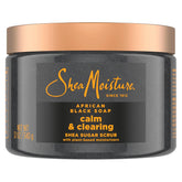 SheaMoisture Sugar Body Scrub African Black Soap for healthy, glowing skin African black soap with 24h shea moisture nutrients 12 oz