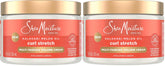SheaMoisture Curl Stretch Multi-tasking Volume Cream Kalahari Melon Oil and a Tropical Vacation Scent With Hydrating Hyaluronic Serum, Defines Type 4 Curls For Days 11 Fl Oz, (Pack of 2)