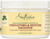 SheaMoisture Jamaican Black Castor Oil Strengthen & Restore Smoothie Cream for Unisex, 11.5 Ounce (Pack of 1)