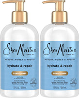 SheaMoisture Hydrate & Repair Conditioner for Damaged Hair Manuka Honey & Yogurt Shea Butter 13 oz (Pack of 2)