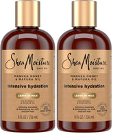 SheaMoisture Hydration Hair Milk Manuka Honey and Mafura Oil for Dry Hair to Hydrate and Style-Hair 8 oz,(Pack of 2)