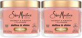 SheaMoisture Define&Shine Edge Gel + Flaxseed Coconut&Hibiscus Holds and Controls Edges All Day Infused With Glycerin,Coconut Oil and an Invigorating Sweet Scent Paraben-Free Hair 3.5 OZ,(Pack of 2)