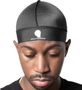 Royalty Headwear Silky Wave Cap for 360, 540 & 720 Waves, Soft Breathable Durag Skull Cap Beanie for Men