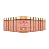 SheaMoisture Define&Shine Styling Gel+Flaxseed 12ct Coconut&Hibiscus Hydrates,Holds Your Style All Day Infused With Glycerin,CoconutOil an Invigorating Sweet Scent ParabenFree Frizz Control Gel 15OZ