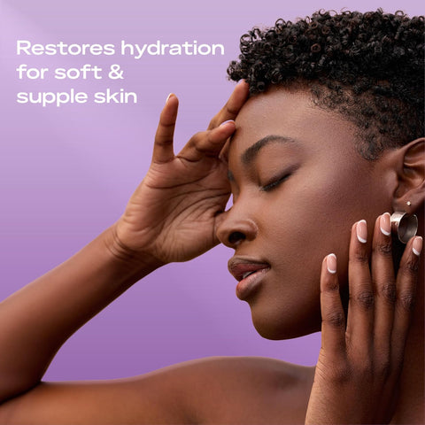 SheaMoisture Melanin Care Gentle Cream Cleanser Nourished & Radiant for Cleansing & Replenishing Skin's Moisture Barrier, with Pro-Ceramides +Elderberry Complex, 6 oz