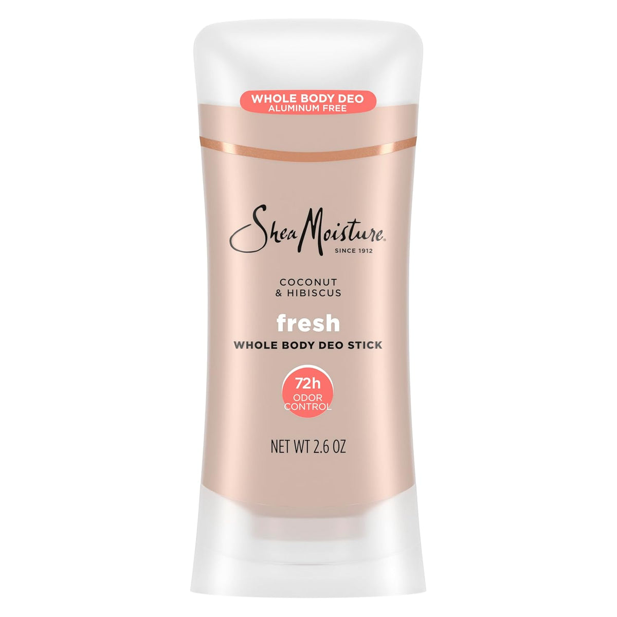 SheaMoisture Whole Body Deodorant Stick 72h Odor Control Fresh Aluminum Free 2.6 oz