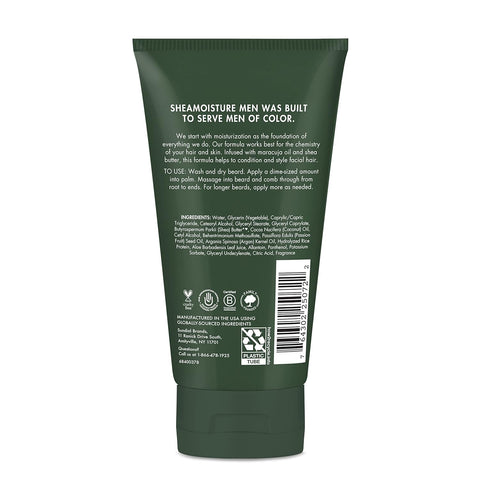 SheaMoisture Beard Conditioner,Full Beard Detangler for Full Beards,Maracuja Oil and Shea Butter,Paraben Free,4 oz,(Pack of 2)
