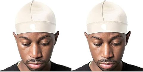 Royalty Headwear Silky Wave Cap for 360, 540 & 720 Waves, Soft Breathable Durag Skull Cap Beanie for Men
