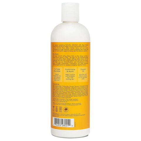 Sheamoisture Hydrating Body Lotion for Dry Skin Raw Shea Butter Paraben Free Lotion 13 oz