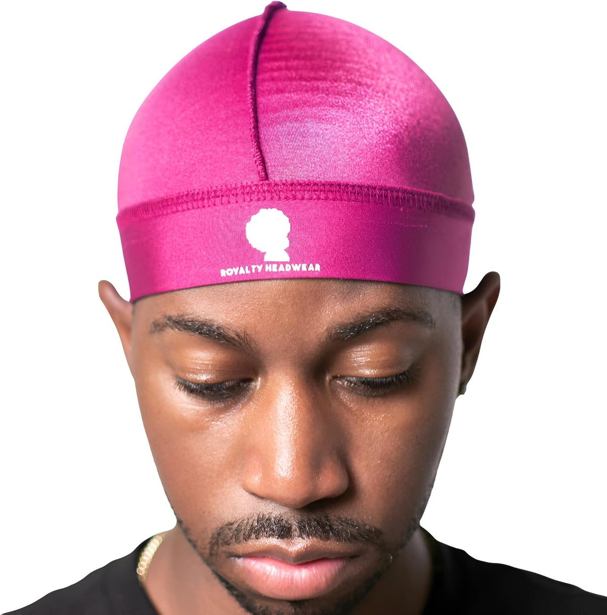 Royalty Headwear Silky Wave Cap for 360, 540 & 720 Waves, Soft Breathable Durag Skull Cap Beanie for Men