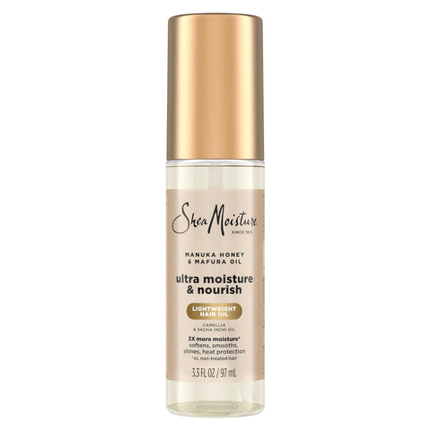 Shea Moisture Ultra Nourishing Manuka Honey & Mafura Oil Manuka Honey & Mafura Oil Instantly Hydrates And Smooths Hair 3.3 Fl Oz