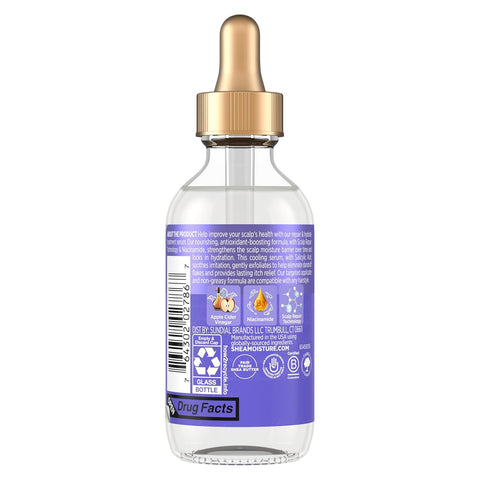 SheaMoisture Dandruff Treatment Scalp Repair & Hydrate Serum with Salicylic Acid & Scalp Repair Technology, Deeply Hydrates to Reduce Flakes & Itch, 2 fl oz