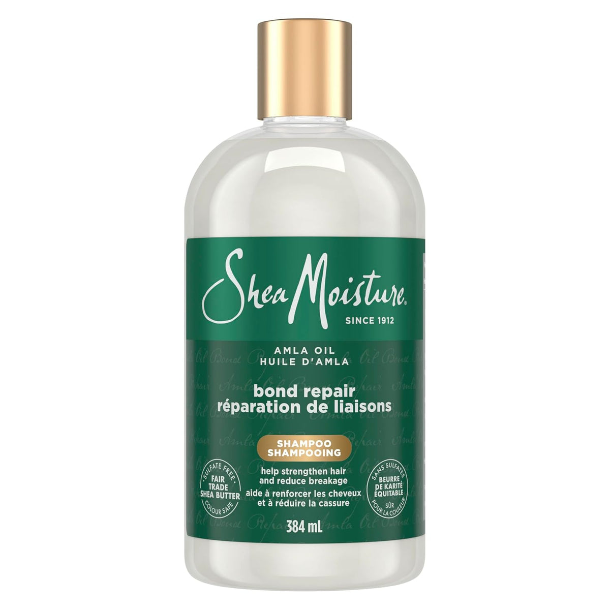 Shea Moisture Bond Repair Shampoo Amla Oil Deeply Cleanses And Removes Build Up To Repair Hair Bonds With Hydroplex Technology And Amla Oil With Restorative HydroPlex Infusion 13 Fl Oz