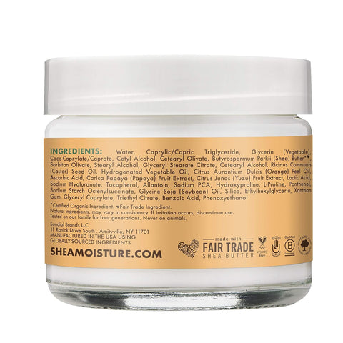 SheaMoisture Night Cream for Dull & Uneven Skin, Papaya and Vitamin C Moisturizer, 2 Oz