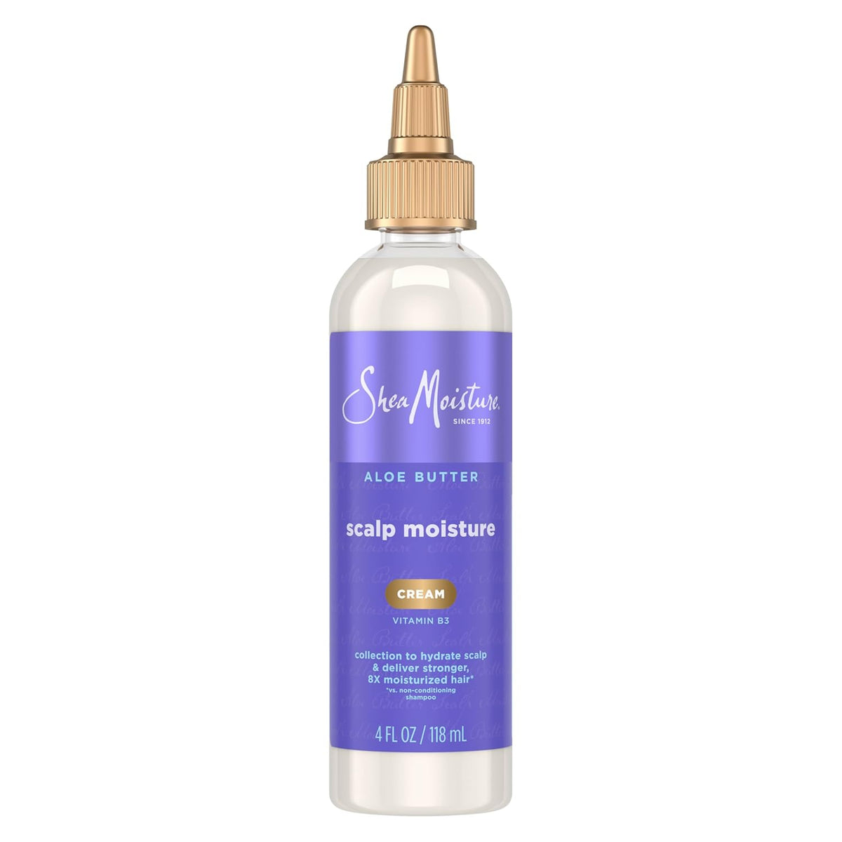 SheaMoisture Hair Cream Aloe Butter & Vitamin B3 With A Boost Of Hydration To Hydrate Scalp + Moisturized Hair 4oz
