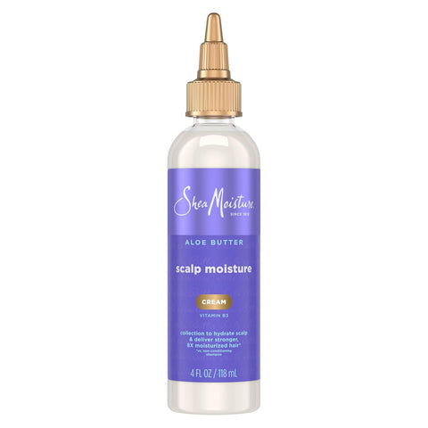 SheaMoisture Hair Cream Aloe Butter & Vitamin B3 With A Boost Of Hydration To Hydrate Scalp + Moisturized Hair 4oz