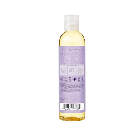 SheaMoisture Bath, Body and Massage Oil Lavender Wild Orchid Calming Moisturizer for Sensitive Skin 8 oz