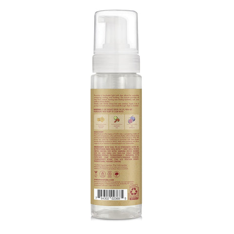 Shea Moisture Manuka Honey & Mafura Oil Wrap & Set Mousse Hydrating Made for Hold, Body, & Shine 7.5 oz